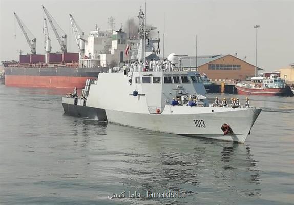 تمرین مركب دریایی ایران و پاكستان