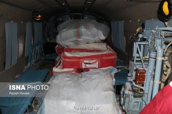 توزیع ۳۱۸۰ تخته چادر بین زلزله زدگان هرمزگان