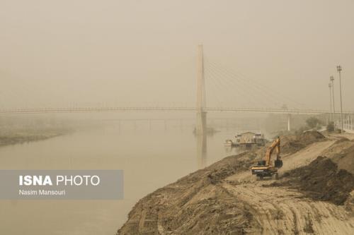 کاهش موقتی کیفیت هوا در بعضی مناطق هرمزگان