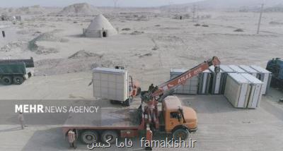 شمار کانکس های ارسالی سپاه به سایه خوش به 454 رسید