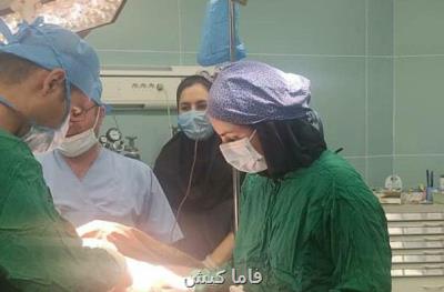 انجام موفقیت آمیز عمل جراحی تومور شکمی (تومور ویلمز) در بندرعباس