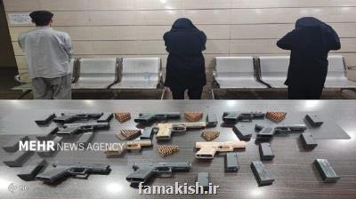 انهدام باند بزرگ قاچاق سلاح و مهمات در بندرعباس