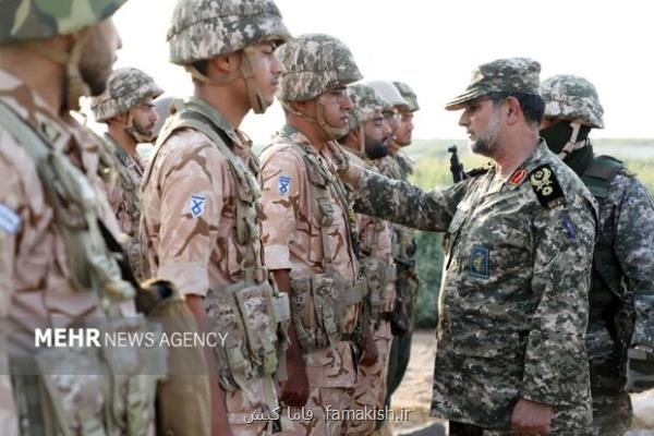 هدیه عیدانه غدیریه رهبر انقلاب به رزمندگان مستقر در جزایر نازعات