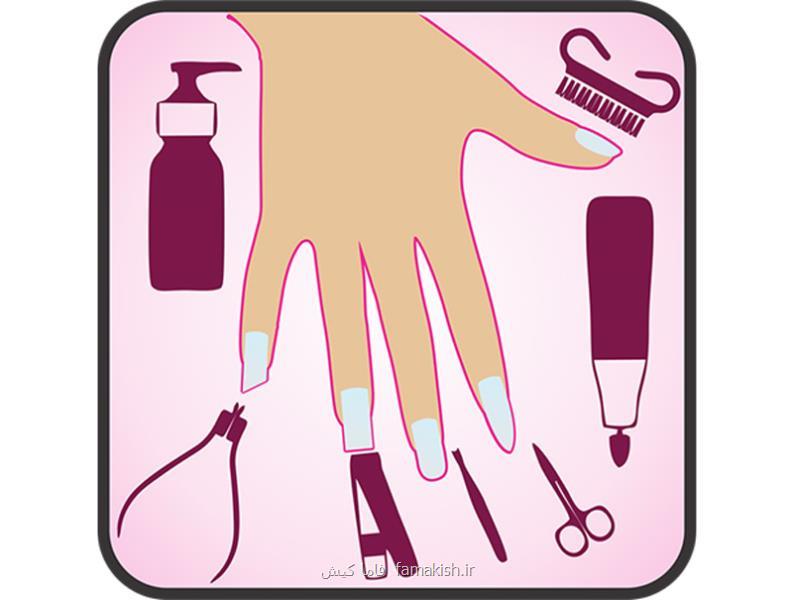 خدمات کاشت ناخن با سالن زیبایی شبنم نظیف