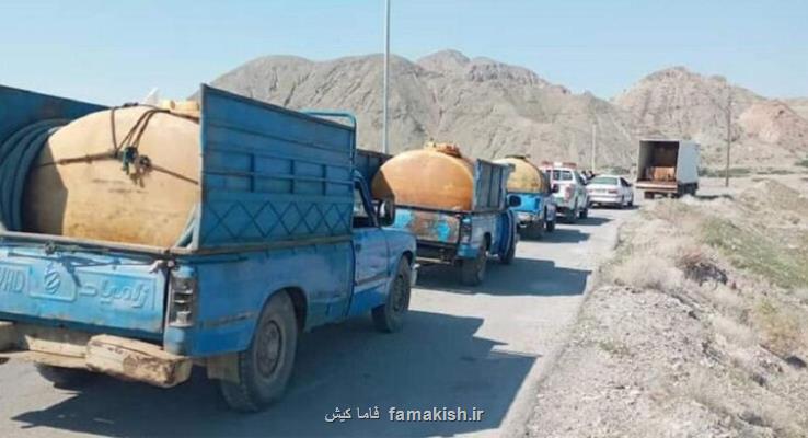 بازگشت آرامش به محور هشتبندی-میناب بواسطه عملیات روبرو شدن با قاچاق سوخت