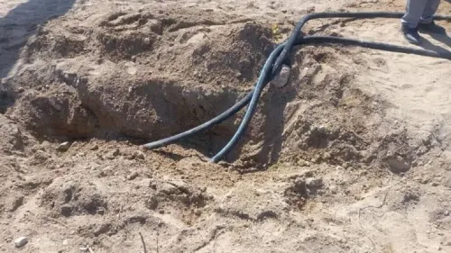 انهدام خط لوله 4 هزار متری انتقال سوخت قاچاق در قشم