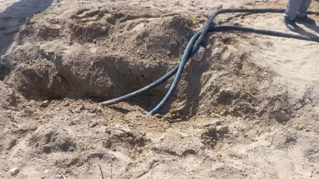 انهدام خط لوله 4 هزار متری انتقال سوخت قاچاق در قشم