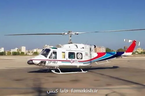 انتقال اضطراری مصدوم زنبورگزیده از ارتفاعات زنگارد با بالگرد اورژانس