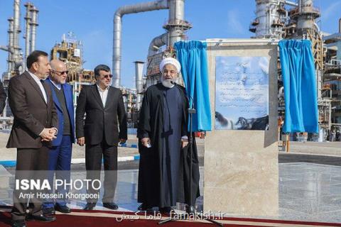 فاز سوم پالایشگاه میعانات گازی ستاره خلیج فارس راه اندازی شد