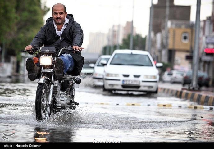 در یك سوم استان ها ۳ روز باران می بارد، موج هوای خنك در شمال غرب