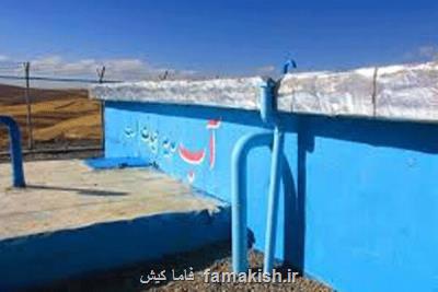 بهره برداری از 3پروژه توسعه شبكه توزیع آب در جزایر ابوموسی