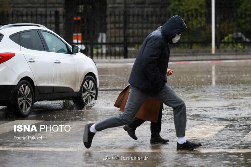 ركورد بارندگی در تهران شكست