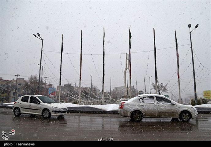 بارش برف و باران در ۷ استان نیمه شمالی كشور سردتر می شود