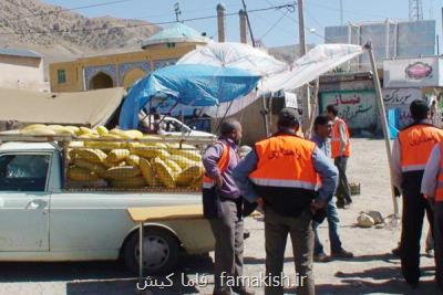 خودرو های فروش میوه در بندرعباس جمع آوری می شوند