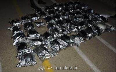 كشف ۳۶۷ كیلو موادمخدر در عملیات مشترك مرزبانی بوشهر و پلیس هرمزگان