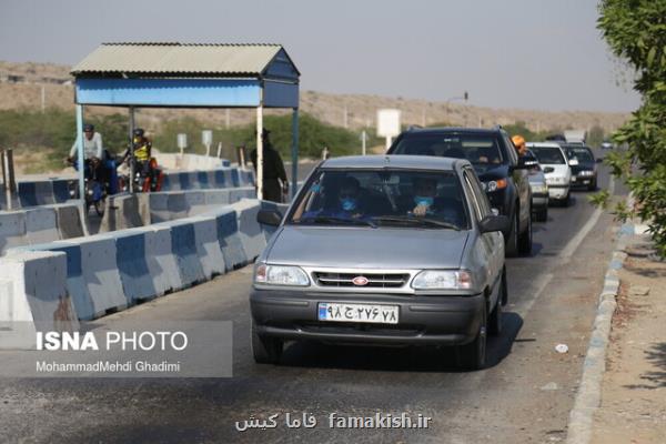 برگزاری دو ایستگاه ممنوعیت سفر به هرمزگان در حاجی آباد